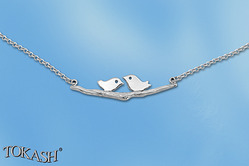Silver necklace 700550