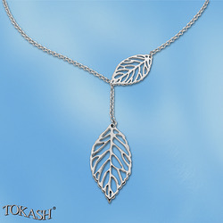 Silver necklace 700537
