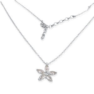 Silver necklace 701366