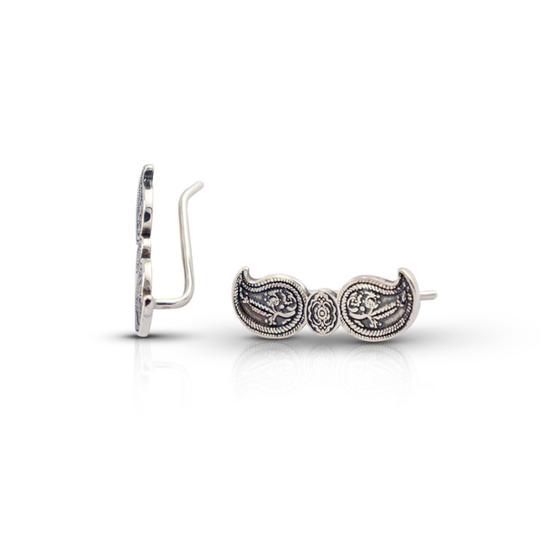 Silver Earings stones 133138