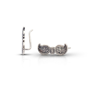 Silver Earings stones 133138