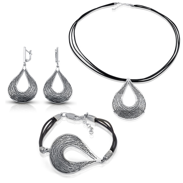 Medium silver set 8000312