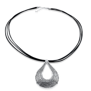 Silver necklace 701312