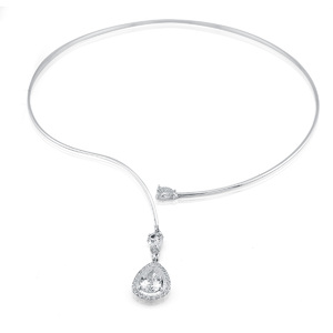 Silver necklace 701316