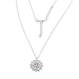 Silver necklace 701354