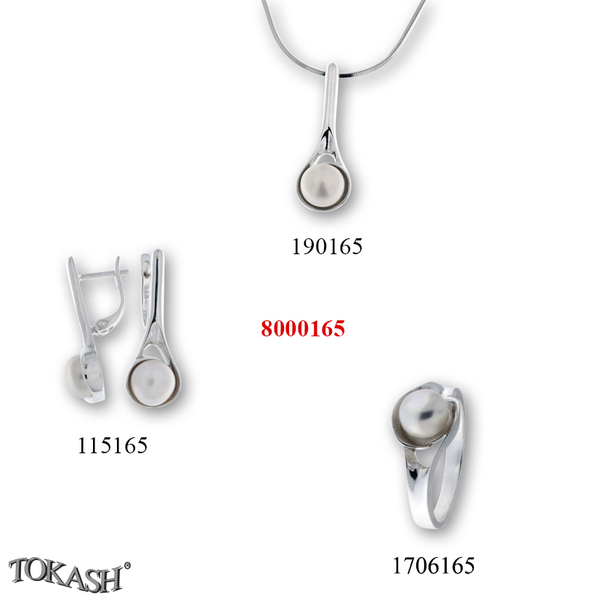 Medium silver set 8001165