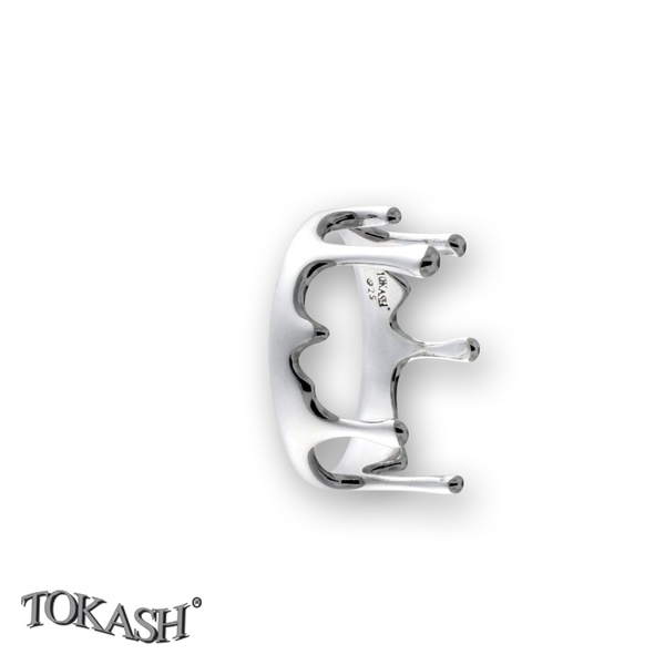Silver ring without stones 1566147