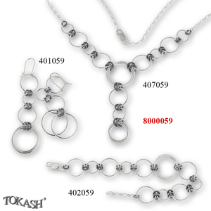 Silver sets - Large set with necklace - 8408059