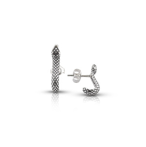 Silver Earings stones 133377