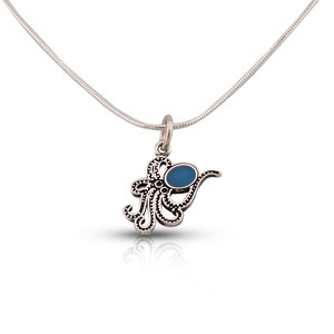 Silver pendants without CZ - silver pendants - 192603