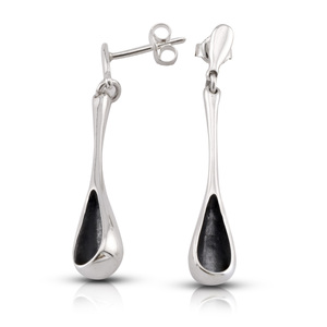 Silver Earings stones 132383
