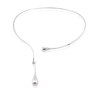 Silver necklace 701382