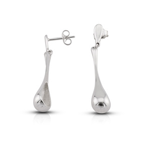 Silver Earings stones 132382