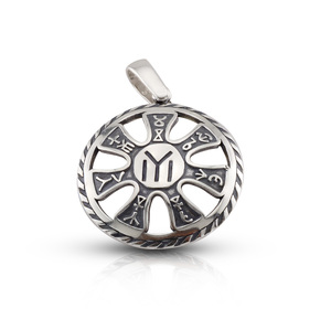 Silver pendants without CZ - silver pendants - 180392