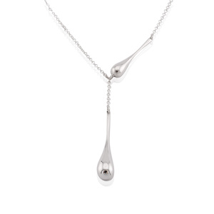 Silver necklace 701383