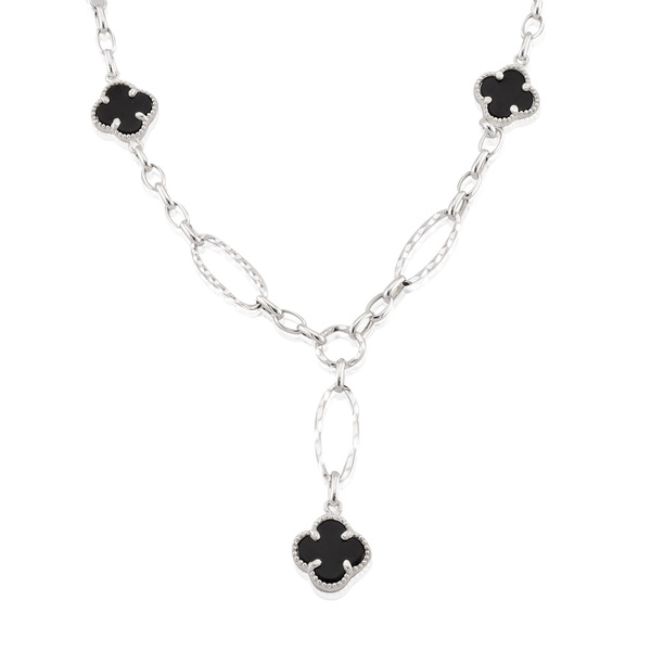 Silver necklace 708111