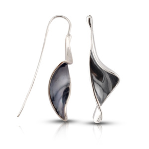 Silver earrings without stones - Silver Earings stones - 136399