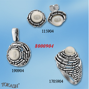 Medium silver set 8000904
