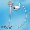 Silver Earings stones 133614