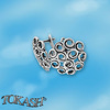 Silver earrings without stones - Silver Earings stones - 132051