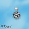 Silver pendants without CZ - silver pendants - 192620