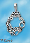 silver pendant 181021