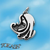 Silver pendants without CZ - silver pendants - 181567