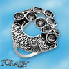 Silver rings with CZ - Silver ring stones - 1616011