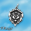 Silver pendants without CZ - silver pendants - 181566