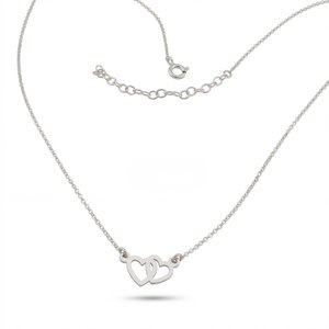 Silver necklace 607042