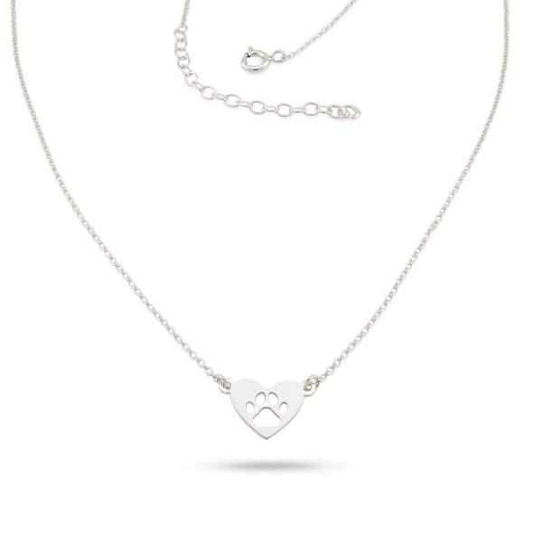 Silver necklace 607039