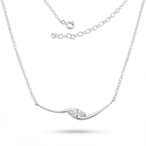 New models silver jewеllery - silver necklaces - 701657