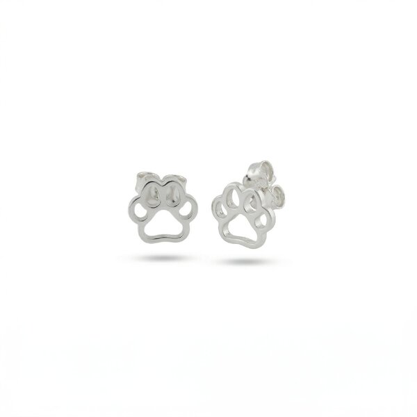 silver earrings 601039