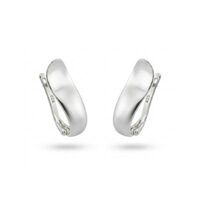 Silver earrings without stones - Silver Earings stones - 136068