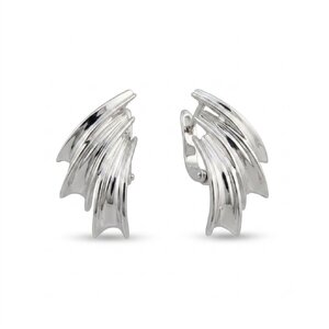 Silver earrings without stones - Silver Earings stones - 136891