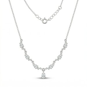 New models silver jewеllery - silver necklaces - 701611