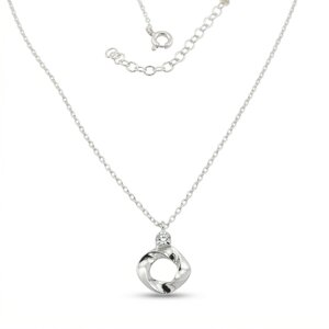 Silver necklace 701631