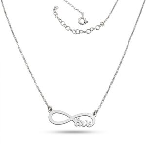 Silver necklace 700176