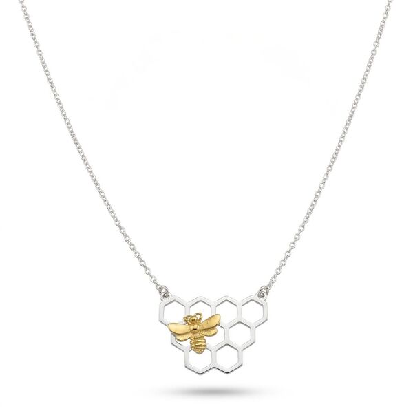 Silver necklace 701291