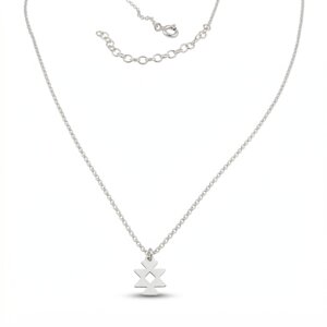 New models silver jewеllery - silver necklaces - 607037