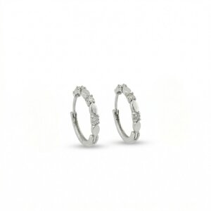 New models silver jewеllery - silver earrings - 139482