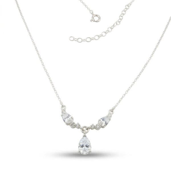 Silver necklace 701507