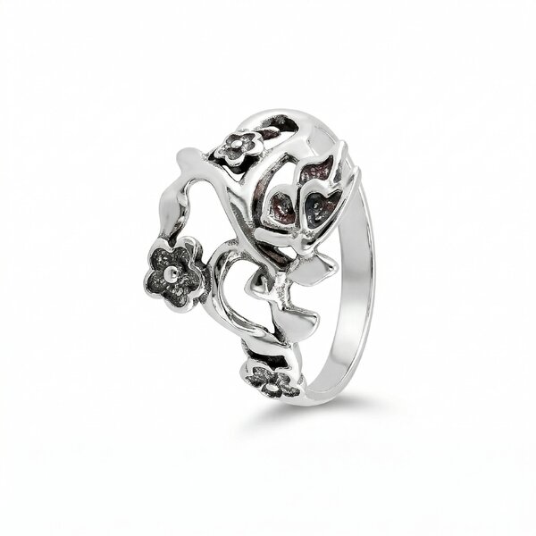 Silver ring without stones 1566627