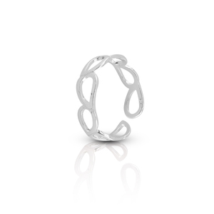 Silver ring without stones 1566497