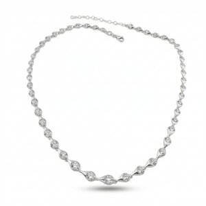 New models silver jewеllery - silver necklaces - 701674
