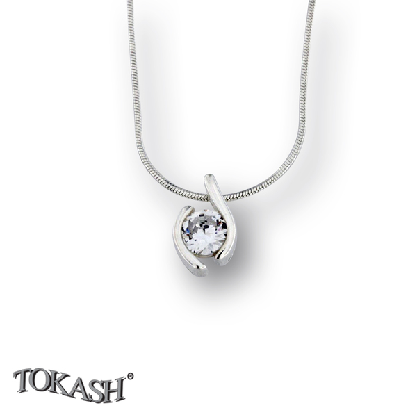 silver pendant stone 186200