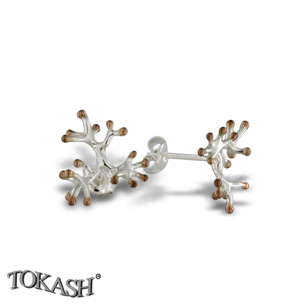 Silver Earings stones 133278