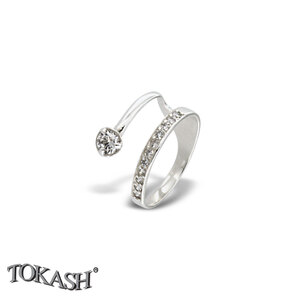 Silver rings with CZ - 1696314