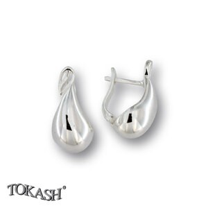 Silver earrings without stones - Silver Earings stones - 132207