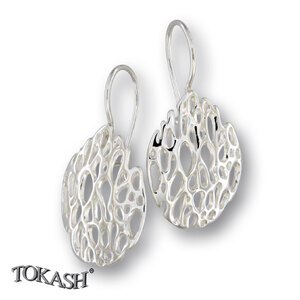 Silver Earings stones 132715